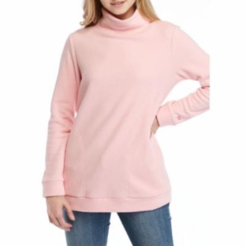 Crown and Ivy Fleece Funnel Neck NWT